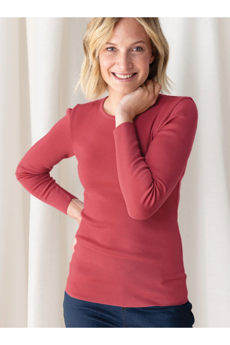 Maison Solfin - Tee-shirt laine manches longues Made in France| B.Solfin