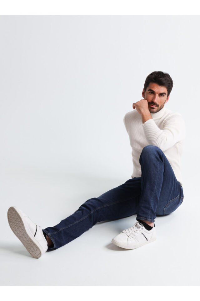 Maison Solfin - Tee-shirt en laine mérinos épais col cheminée Made in France| B.Solfin