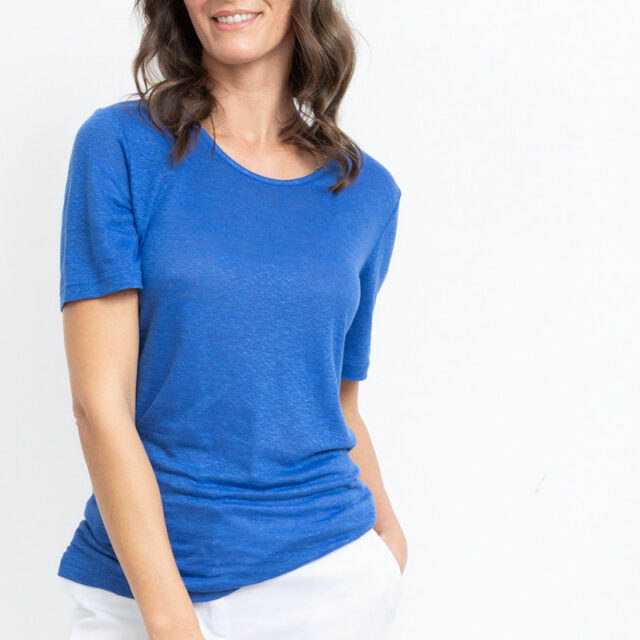 Maison Solfin - Tee-shirt manches courtes en lin Made in France| B.Solfin