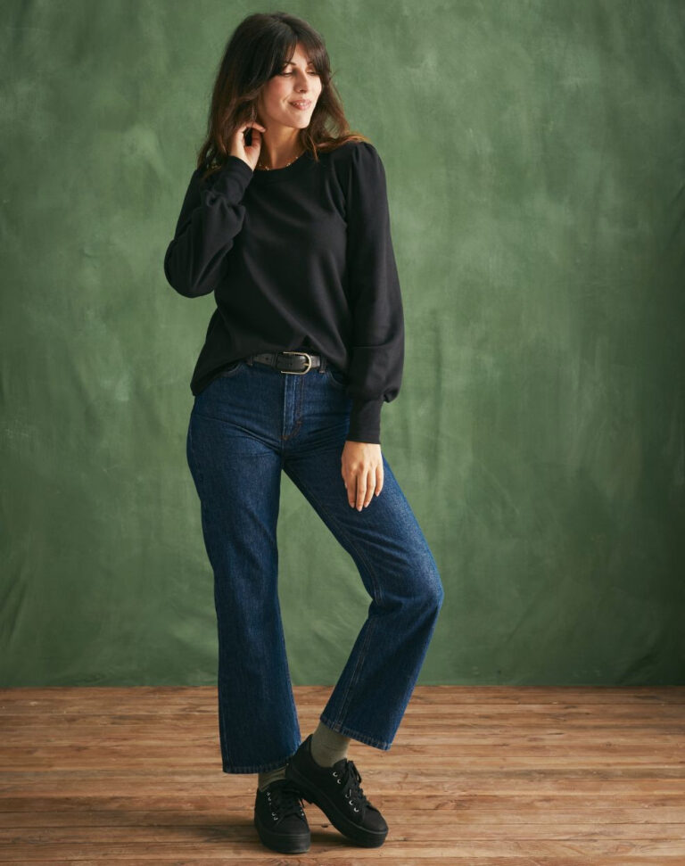 Lemahieu - Top  manches longues - Noir - Femme