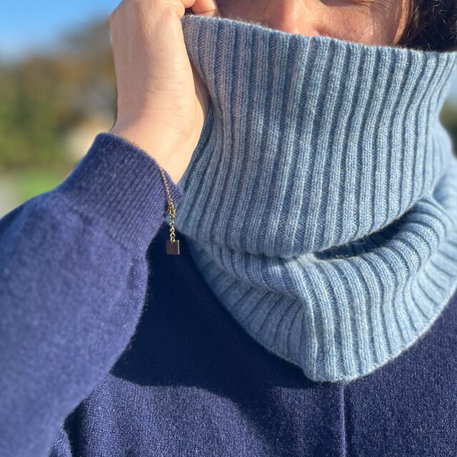 Maison Solfin - Tour de cou en cachemire Made in France| B.Solfin