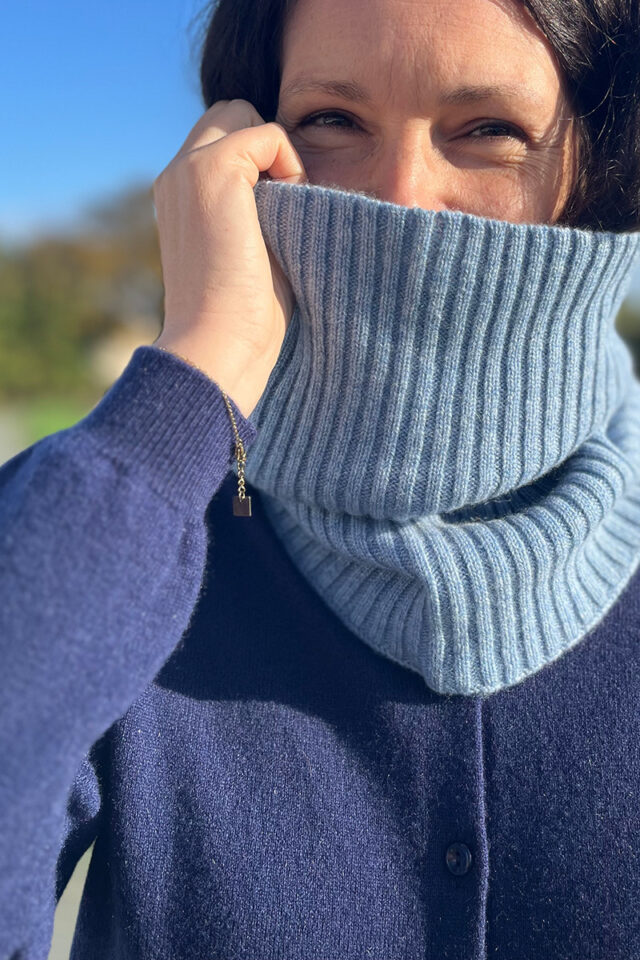 Maison Solfin - Tour de cou en cachemire Made in France| B.Solfin