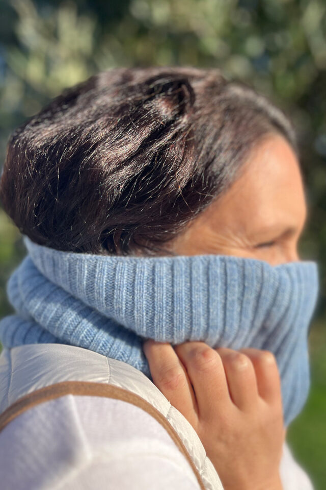 Maison Solfin - Tour de cou en cachemire Made in France| B.Solfin