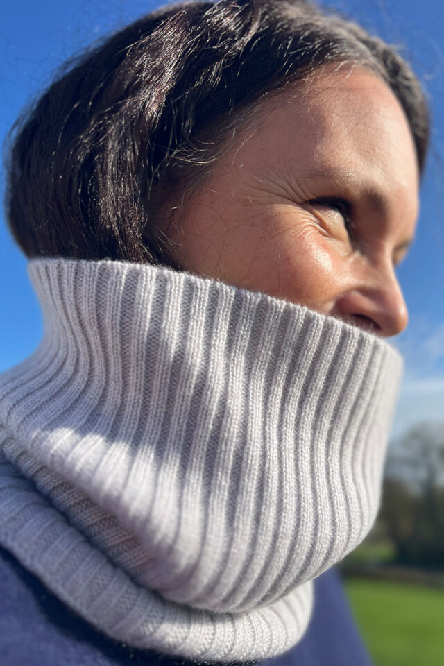 Maison Solfin - Tour de cou en cachemire Made in France| B.Solfin