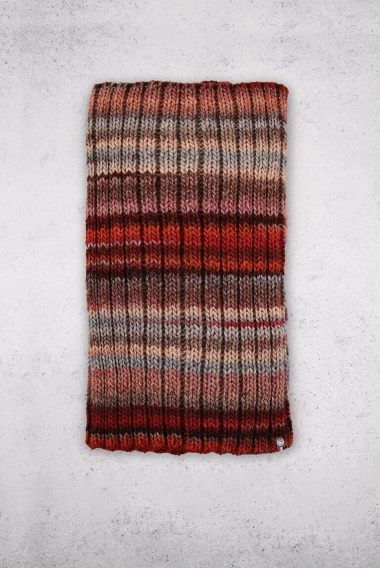 Maison Bonnefoy - Tour de cou Rafael Marron Gris