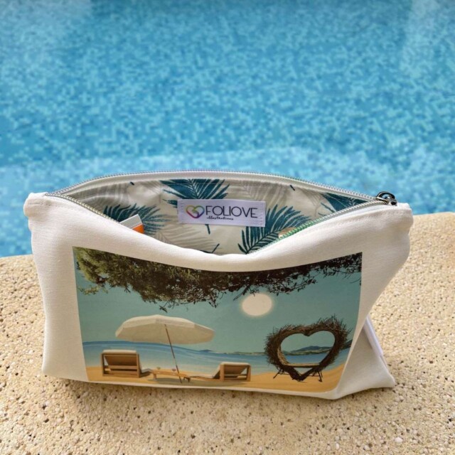 Foliove - Pochette Argelès sur mer coeur plage