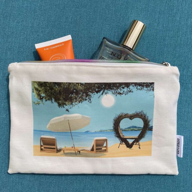 Foliove - Pochette Argelès sur mer coeur plage