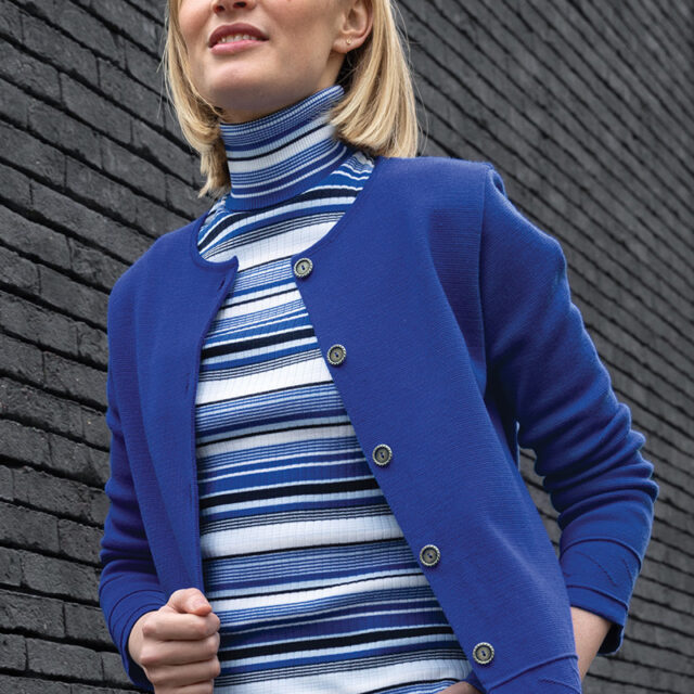 Maison Solfin - Veste courte en laine Made in France| B.Solfin