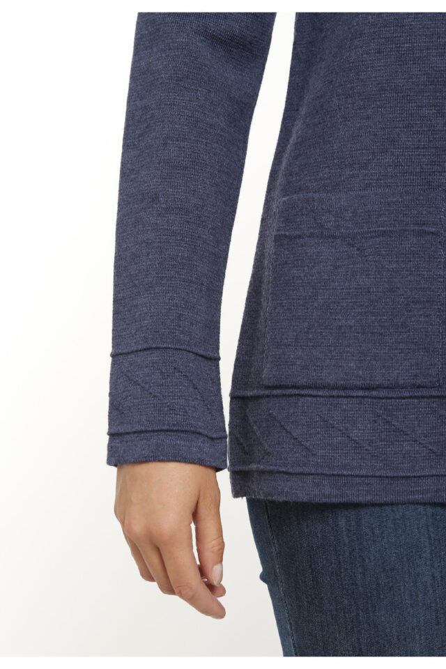 Maison Solfin - Veste longue en laine Made in France| B.Solfin