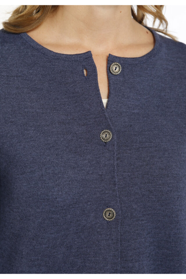 Maison Solfin - Veste longue en laine Made in France| B.Solfin