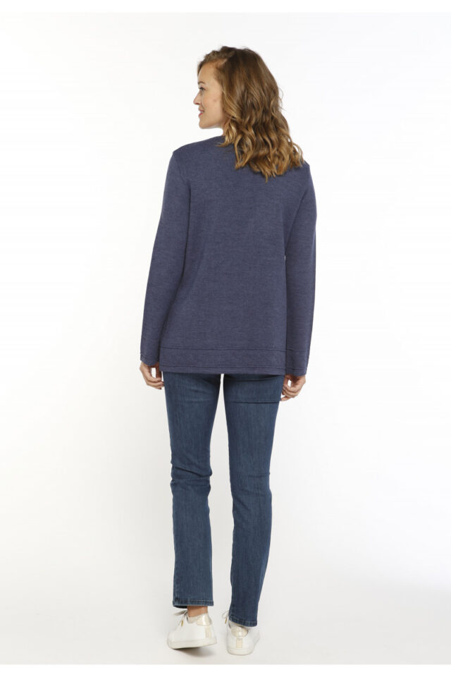 Maison Solfin - Veste longue en laine Made in France| B.Solfin