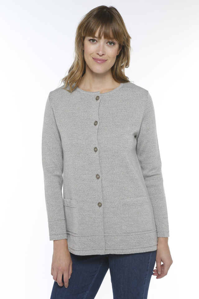 Maison Solfin - Veste longue en laine Made in France| B.Solfin