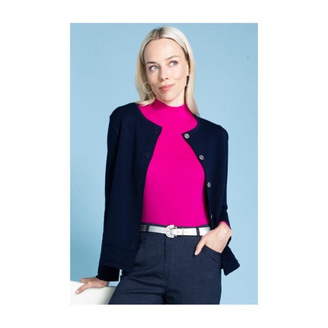 Maison Solfin - Veste courte en laine Made in France| B.Solfin