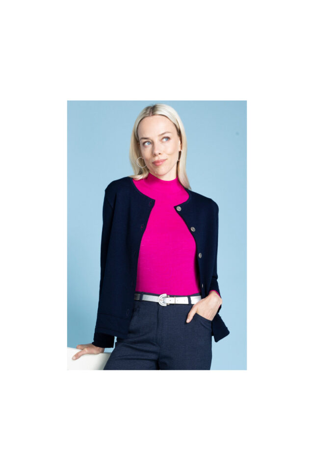 Maison Solfin - Veste courte en laine Made in France| B.Solfin