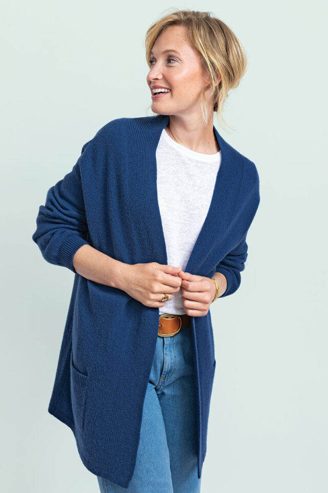 Maison Solfin - Veste confortable en mérinos Made in France| B.Solfin