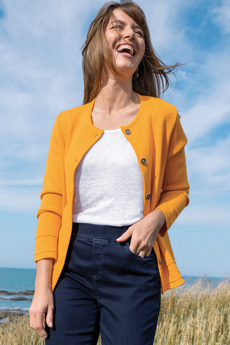 Maison Solfin - Veste courte en laine Made in France| B.Solfin