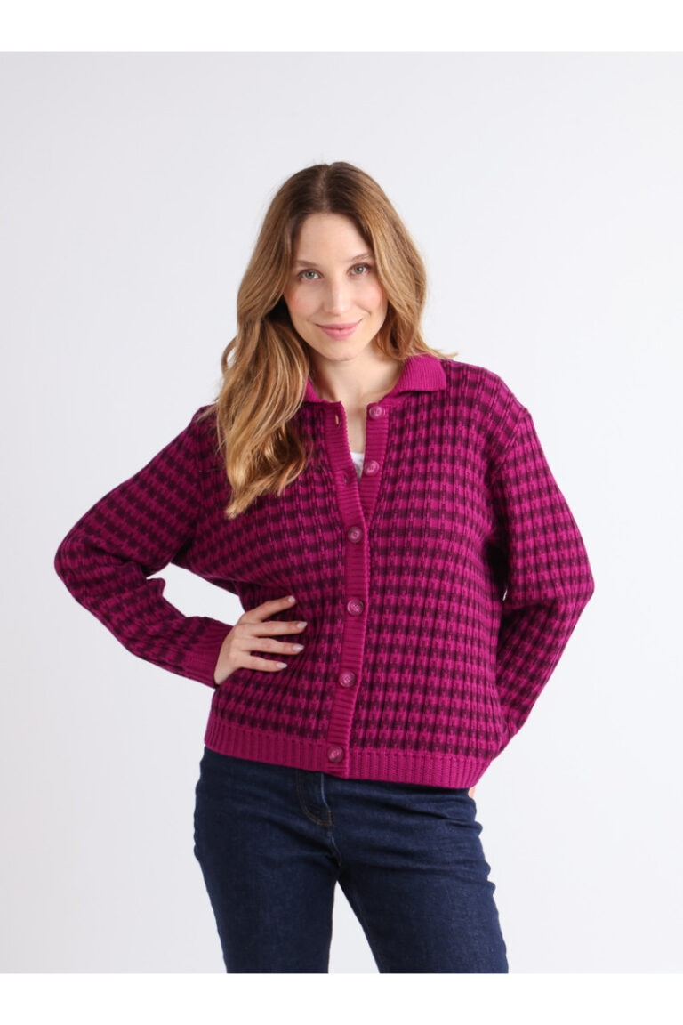 Maison Solfin - Veste en laine rayée Made in France| B.Solfin