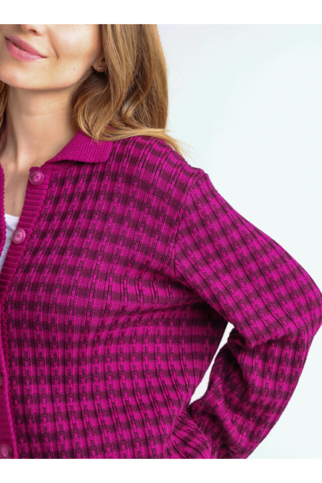 Maison Solfin - Veste en laine rayée Made in France| B.Solfin