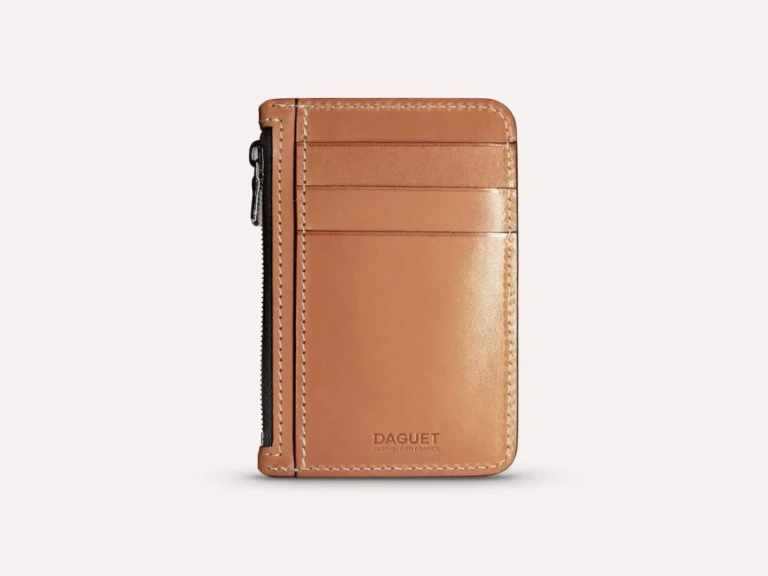 Daguet - Porte-cartes Zip - Camel