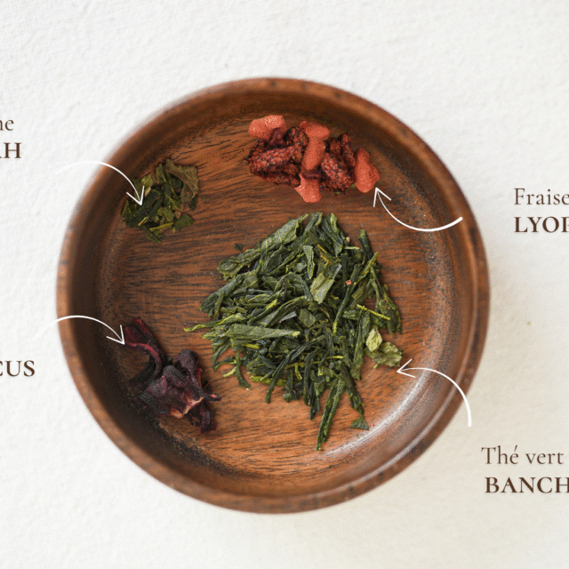 Maison Théerie - N°8 Thé vert Fraise "La fraiseraie"