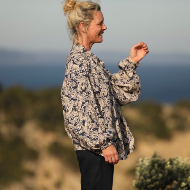 Quintessence - Blouse Miléna - coton Plumage