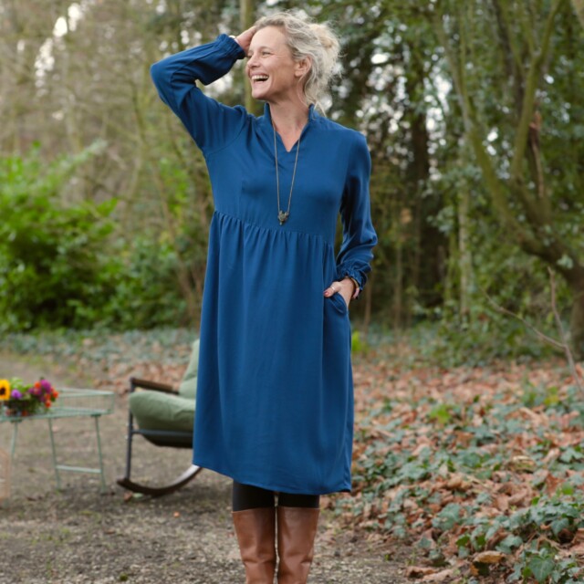 Quintessence - Robe Allegra - viscose canard