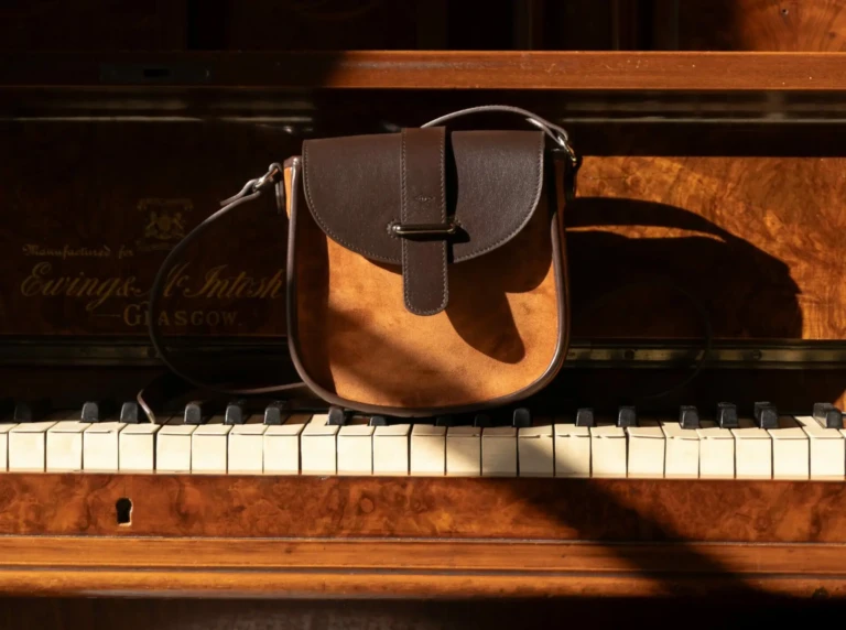 Daguet - Sac Petit Agnès - Marron - Velours marron