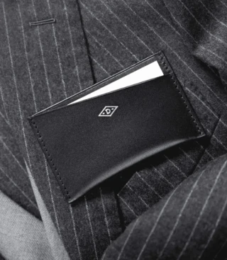 Porte-cartes simple Noir par la marque Daguet Daguet - Porte-cartes simple Noir