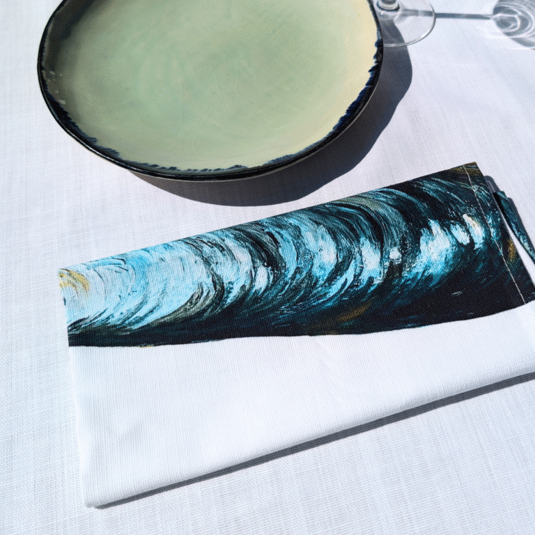 varek.illustrations - Serviette de table en coton : Moule
