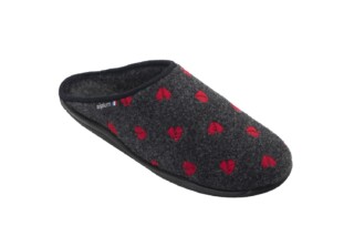 ZULIETTE Mule Femme anthracite par la marque Airplum Airplum - ZULIETTE Mule Femme anthracite