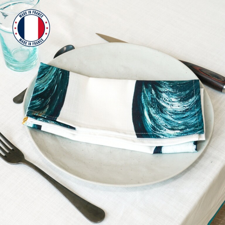 varek.illustrations - Serviette de table en coton :  Moule