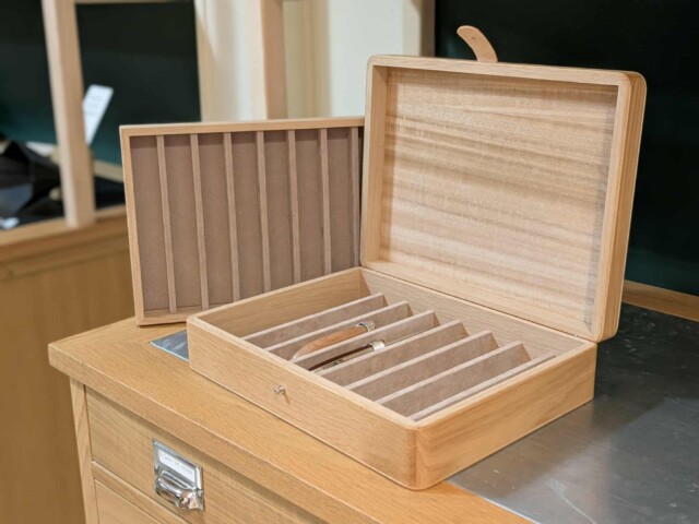 Manufacture Jacquemin - Coffret 16 couteaux en chêne - XL