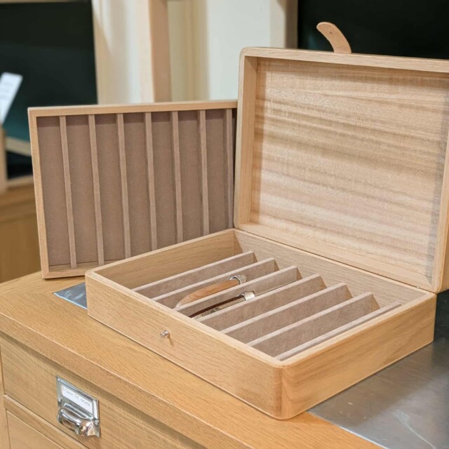 Manufacture Jacquemin - Coffret 16 couteaux en chêne - XL