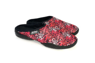 Airplum - Mule femme rouge Boléro en éponge