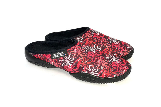 Airplum - Mule femme rouge Boléro en éponge