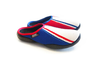 Airplum - Mule BRAVO Bleu Blanc Rouge Femme