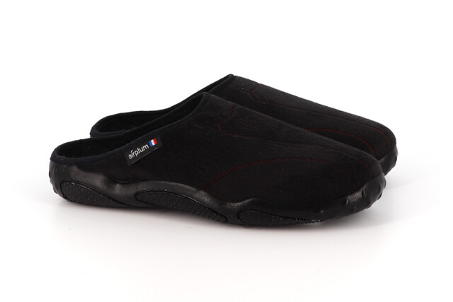 Airplum - Mule noire DAKOR Homme