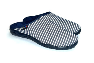 Mule Homme marine DOCEAN par la marque Airplum Airplum - Mule Homme marine DOCEAN