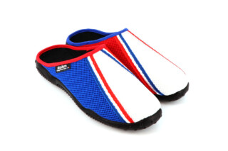 Airplum - Mule DOJO Bleu Blanc Rouge Homme
