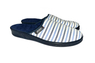 Airplum - Mule d’interieur homme Flotteur marine raye