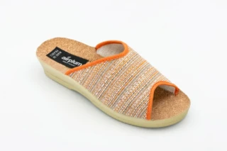 Airplum - Sabot ouvert femme OASIS ORANGE