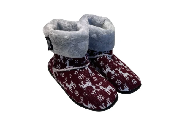 Airplum - Bottillon Femme Renos bordeaux