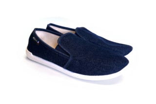 Airplum - Chaussure bateau en toile homme RESCUDO JEAN