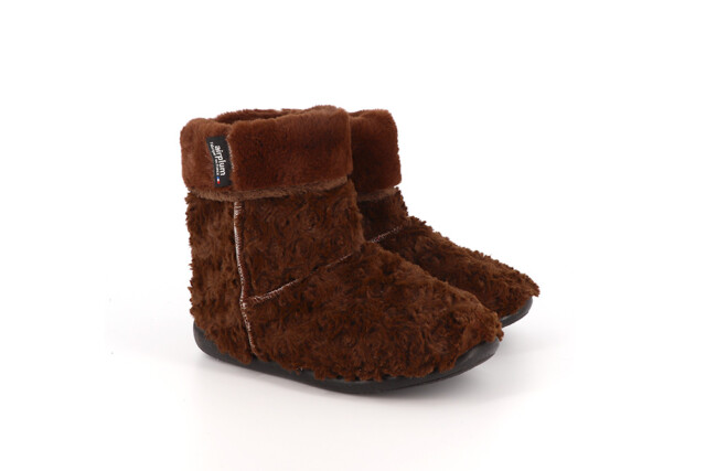 Airplum - Chausson botte Femme RINNIE marron