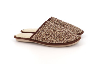 Airplum - Mules plates homme femme SERENADE marron