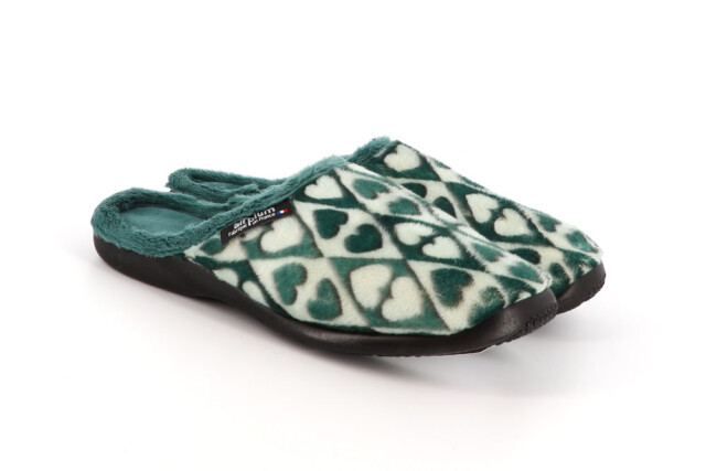Airplum - Mules femme TICOEUR vert