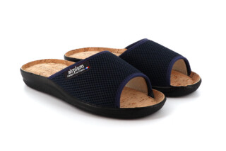 Airplum - Claquette marine mixte homme et femme WALISE