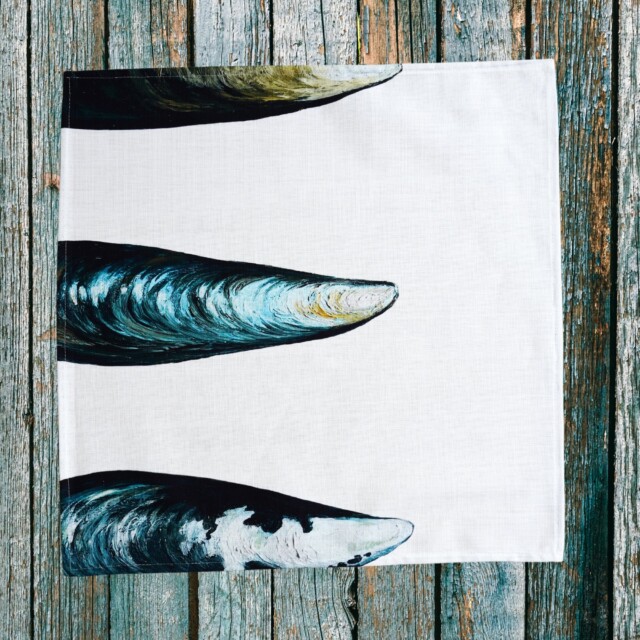 varek.illustrations - Serviette de table en coton :  Moule
