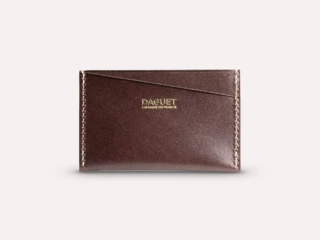 Daguet - Porte-cartes simple Marron