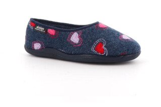 Airplum - Ballerine marine ZANGE Femme